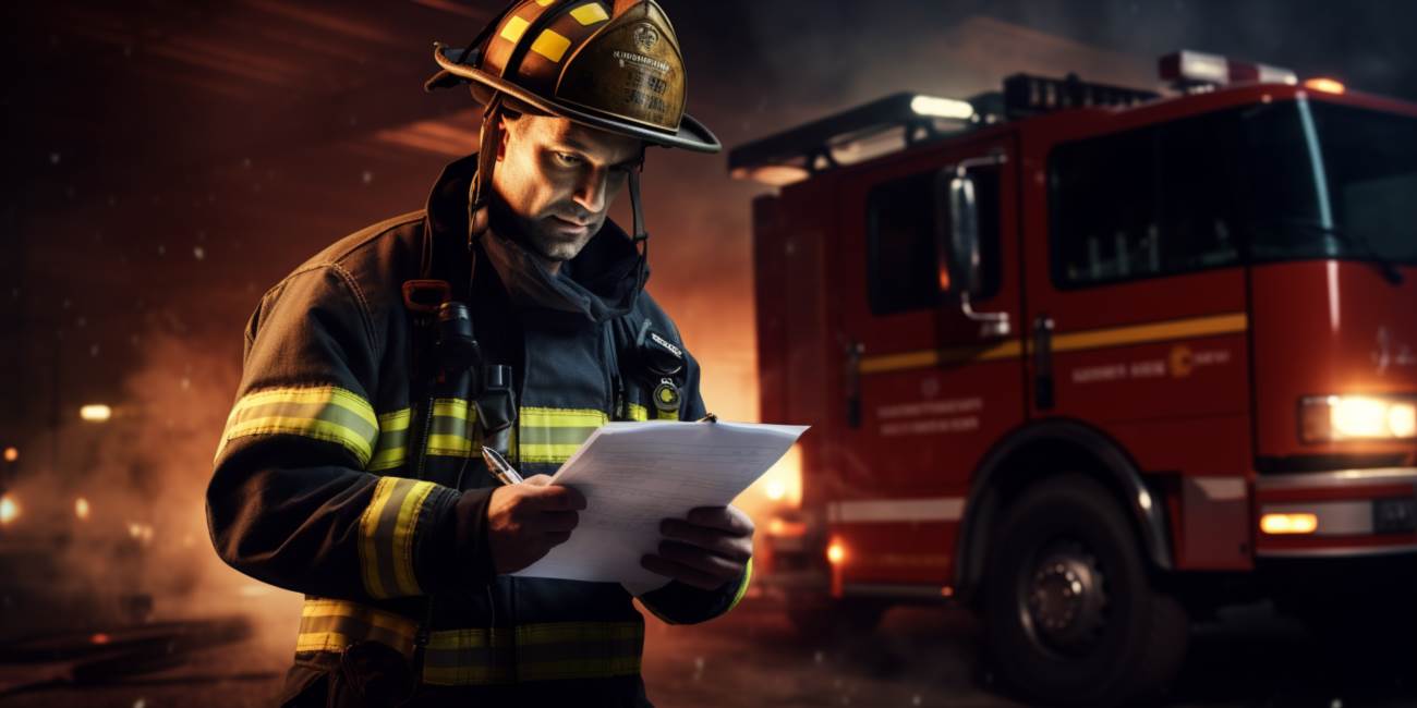 Ocena ryzyka zawodowego strażak